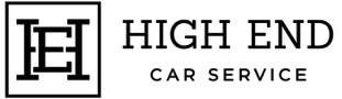 High end car service logo